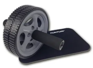 Ab-Roller - Tunturi - 'Deluxe Wheel' - Musta