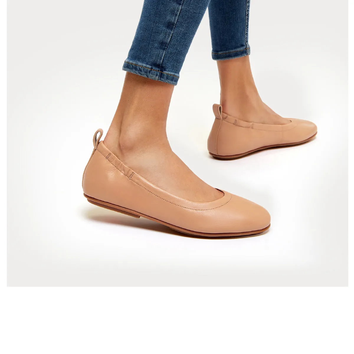 ALLEGRO Soft Leather Ballet Pumps