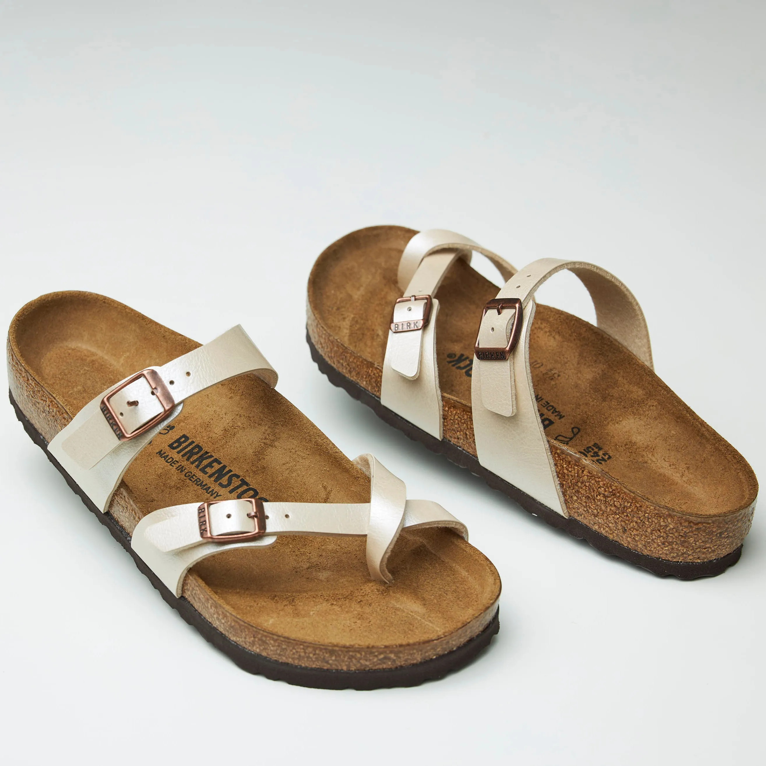 Birkenstock Taupe or Pearl Mayari Sandals