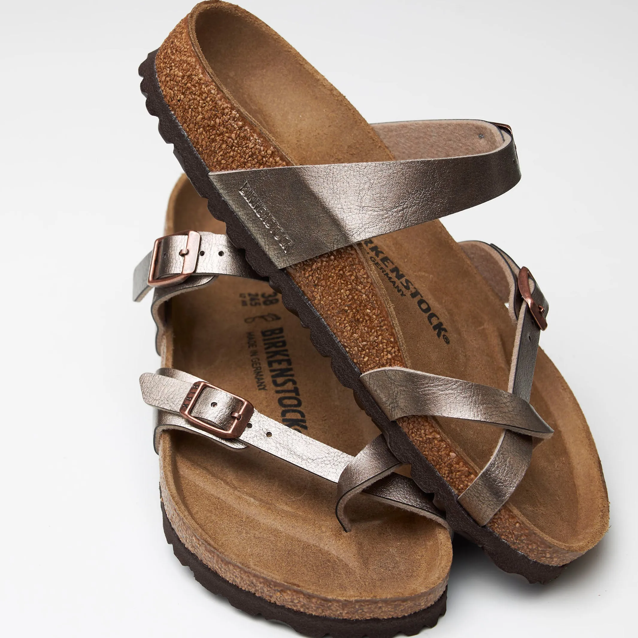 Birkenstock Taupe or Pearl Mayari Sandals