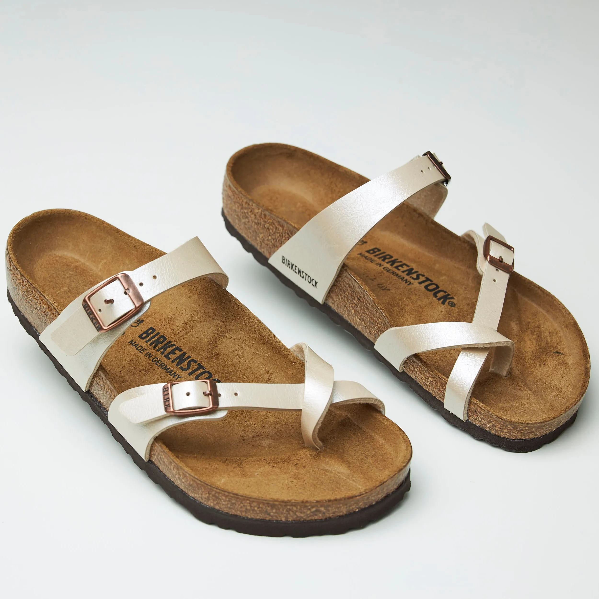 Birkenstock Taupe or Pearl Mayari Sandals