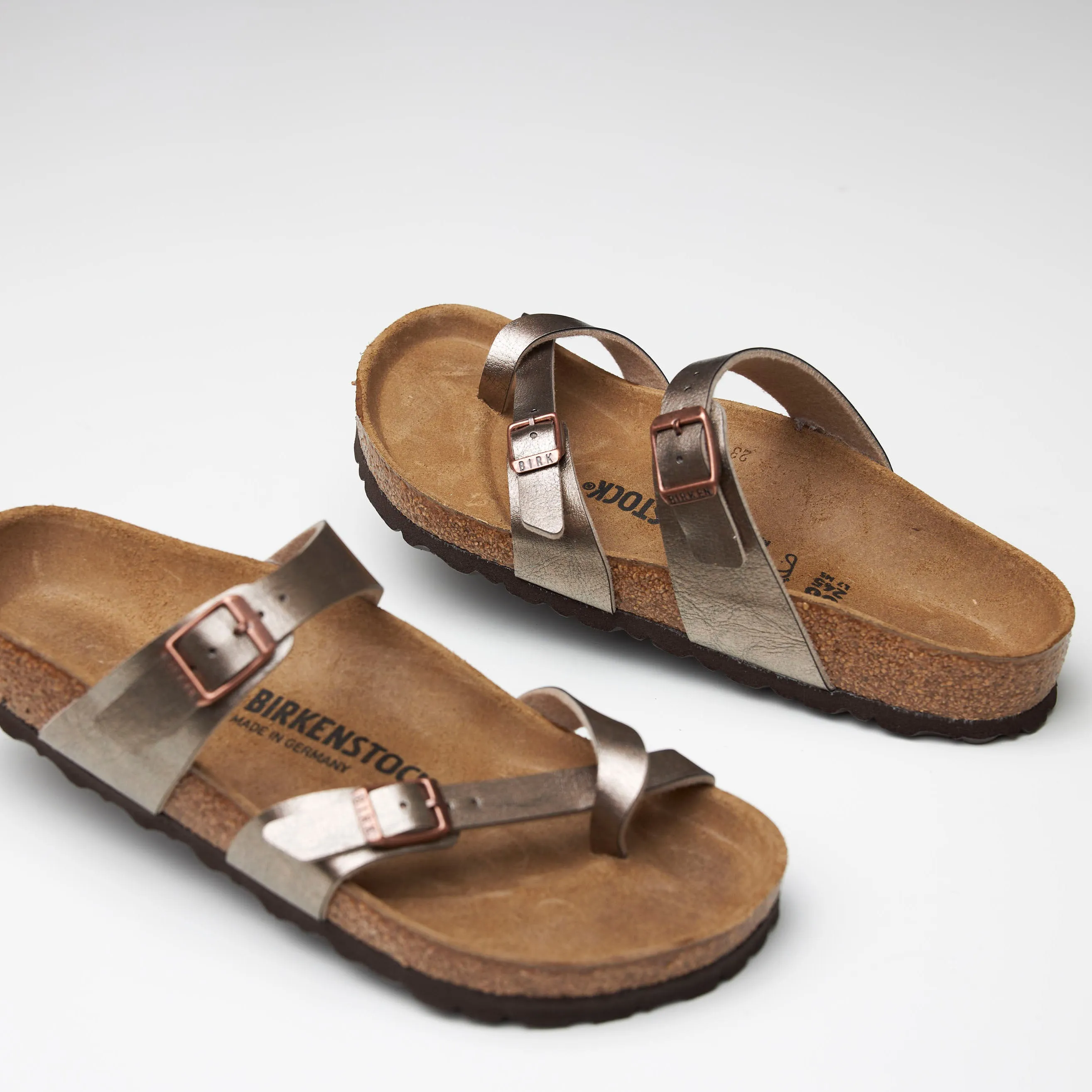 Birkenstock Taupe or Pearl Mayari Sandals