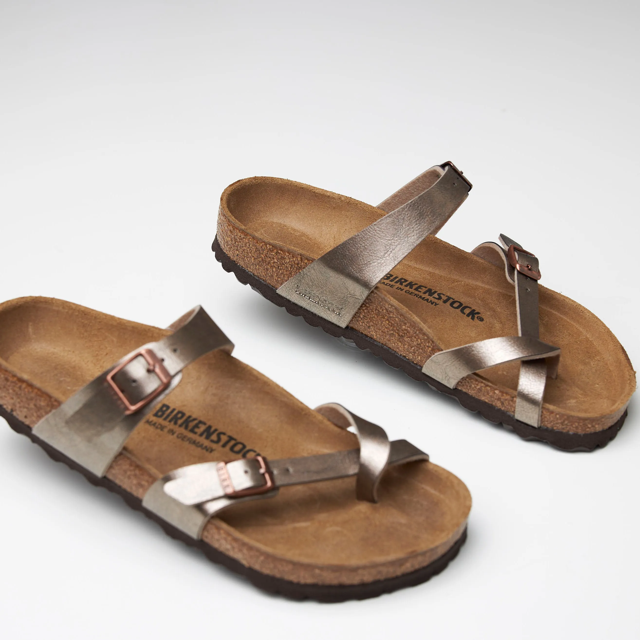 Birkenstock Taupe or Pearl Mayari Sandals