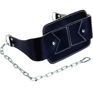 Blte - Tunturi - 'Dips Belt' - Lder - 100 CM - Sort