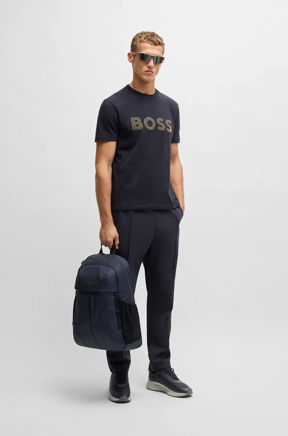 Boss TTNM EVO Trainers with Ribbed Sole