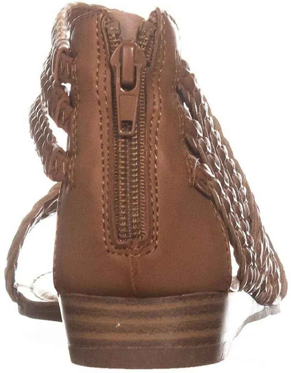 Carlos by Carlos Santana Women Amara 2 Split Toe Casual Braided Strap Tan US 6 M