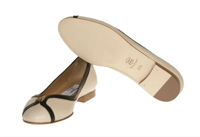 Dalia Beige Ballerina
