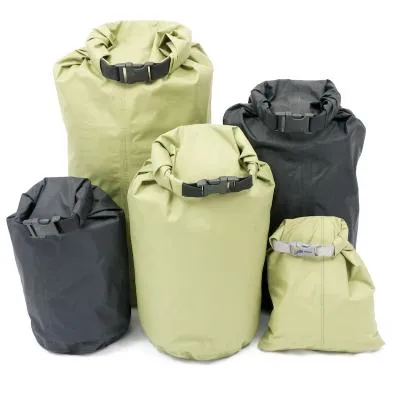 Dry Kit: Dry Bag. Fold. Large / 13lt. Ex-Ped. New. Light Olive.