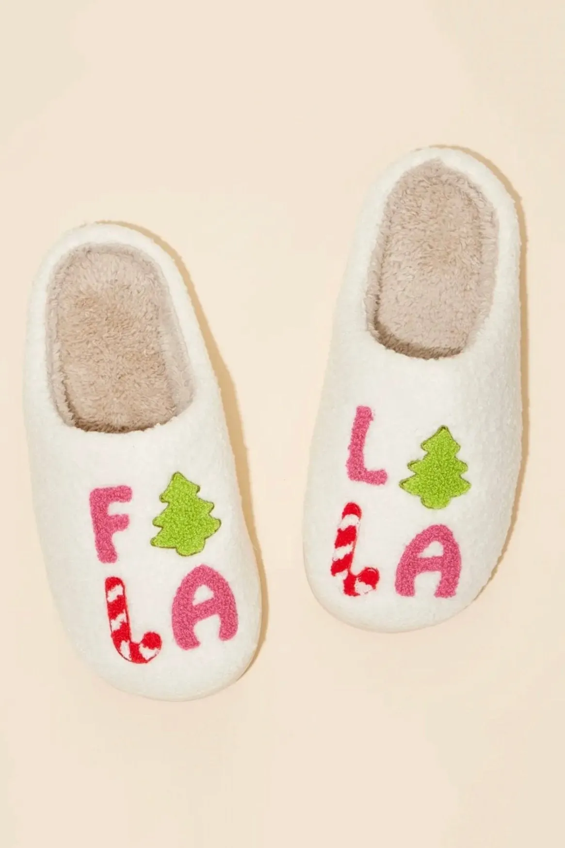 Fa La La Fuzzy Slippers
