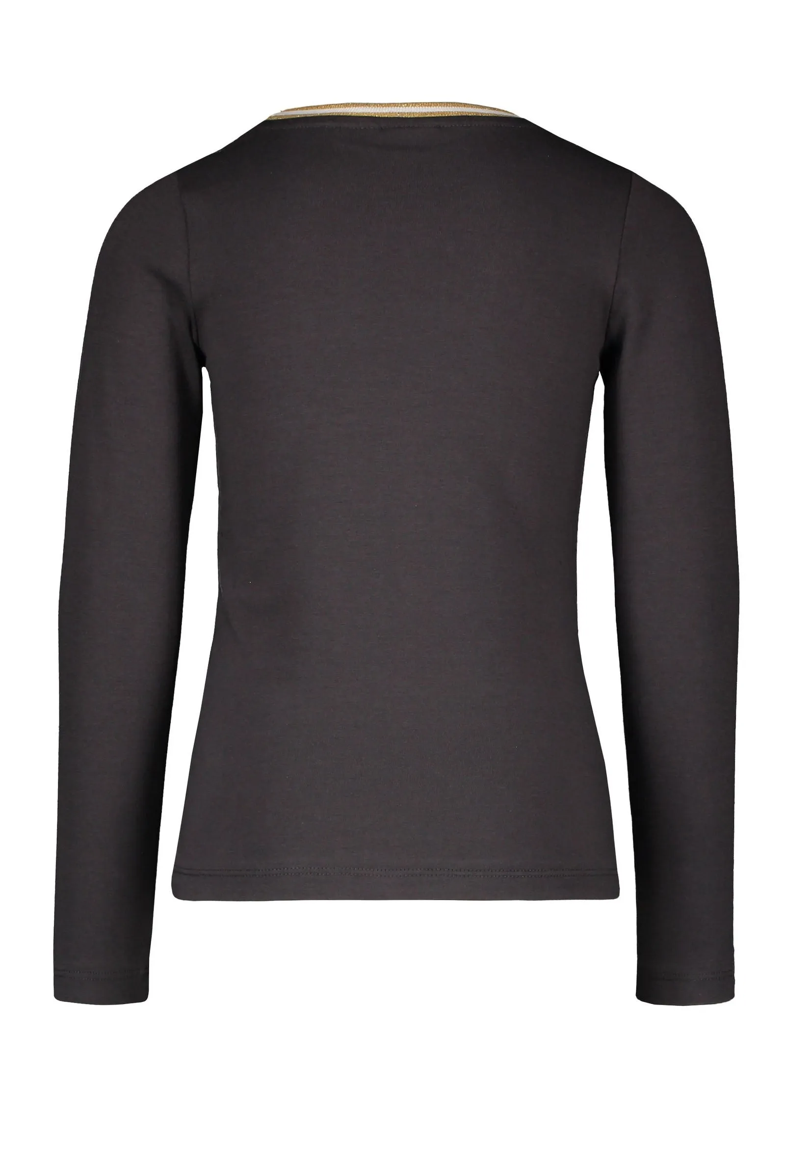Flo Flo girls jersey ls tee rib neck OH LALALA