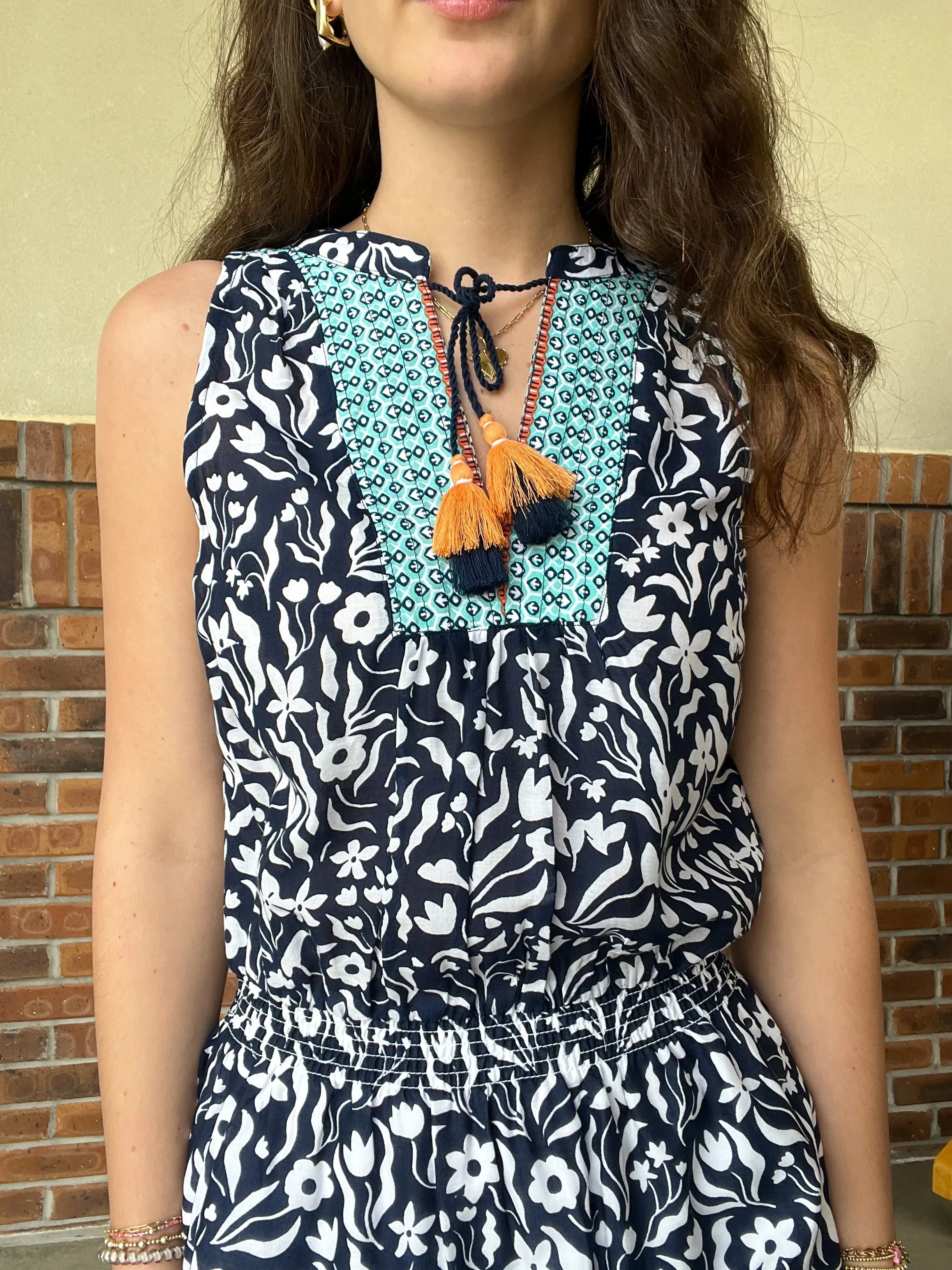 Hatley Chloe Dress - Wavy Flowers