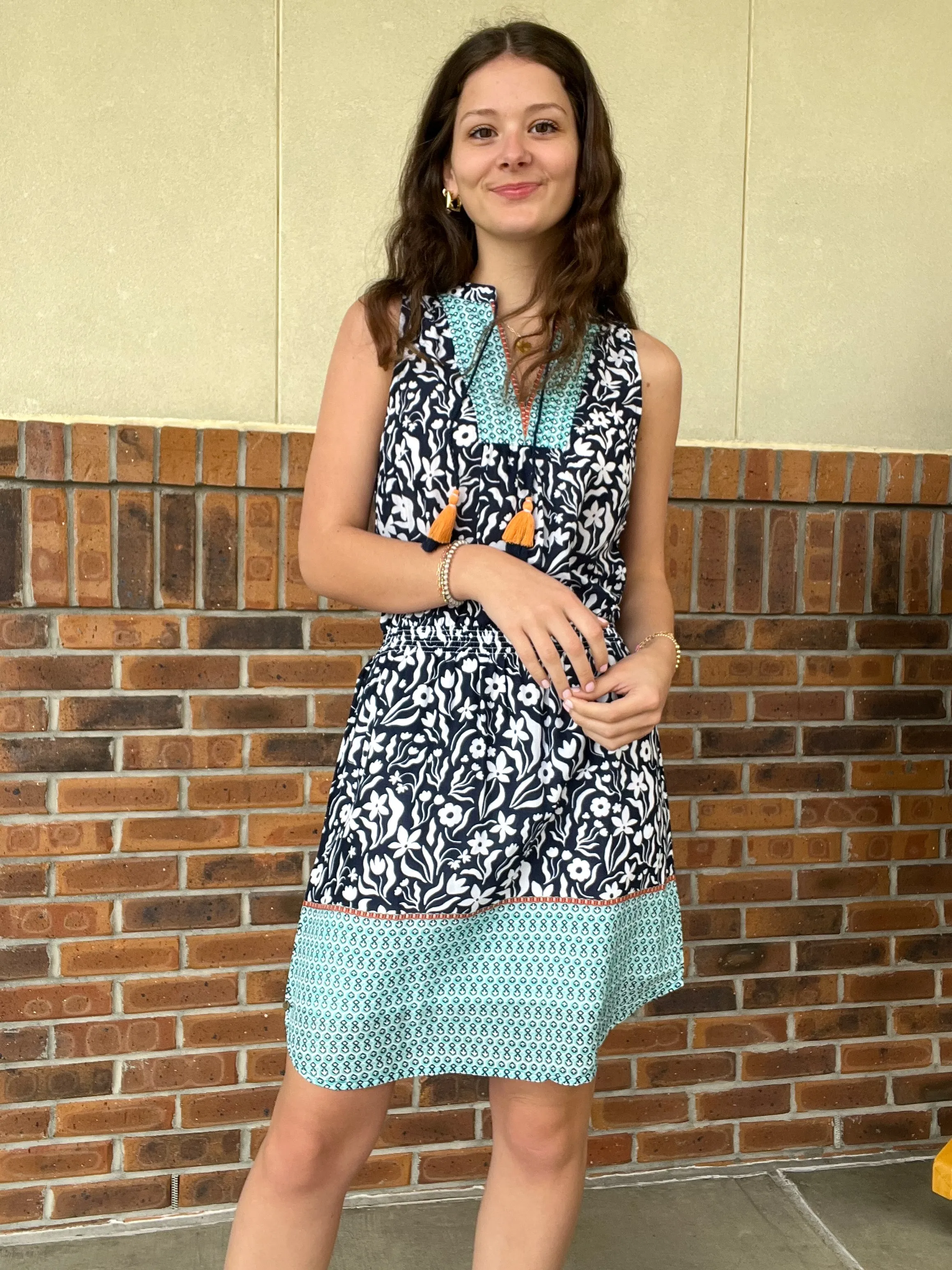 Hatley Chloe Dress - Wavy Flowers