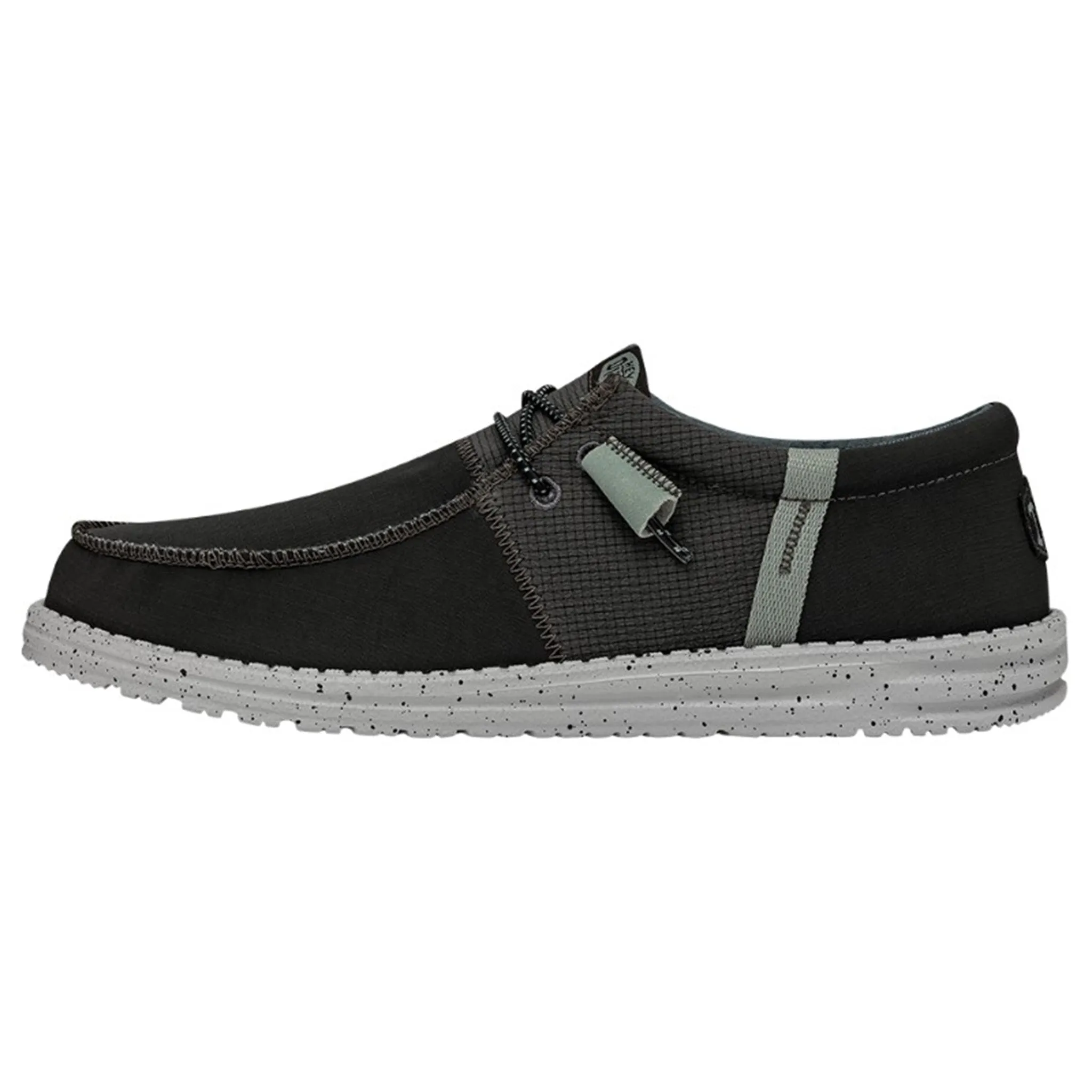 Hey Dude Men's Wally Tri Nylon Trailhead Charcoal