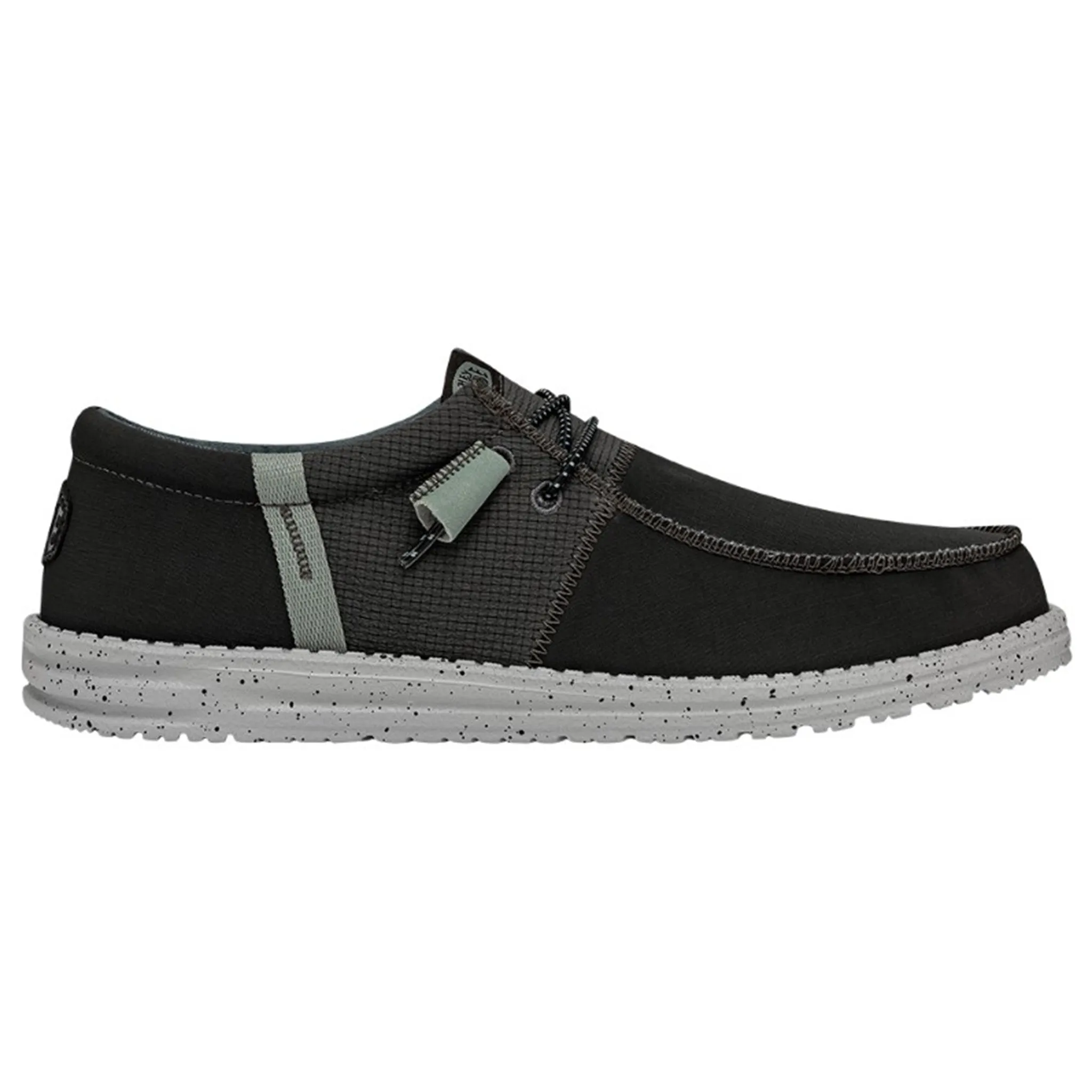 Hey Dude Men's Wally Tri Nylon Trailhead Charcoal