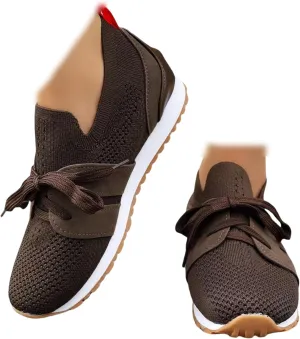 Ladmiple Running Shoes For Women Slip On Walking Shoes Breathable Athletic Workout Tennis Shoes Lightweight Gym Sneakers 2025