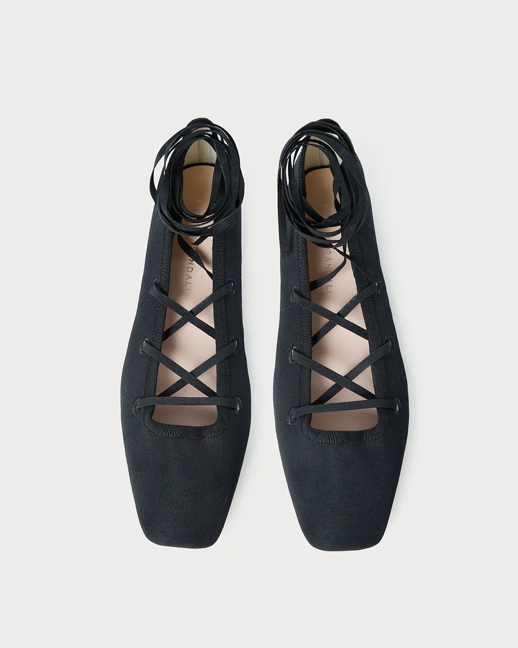 LOUISA LACE-UP BALLET FLAT