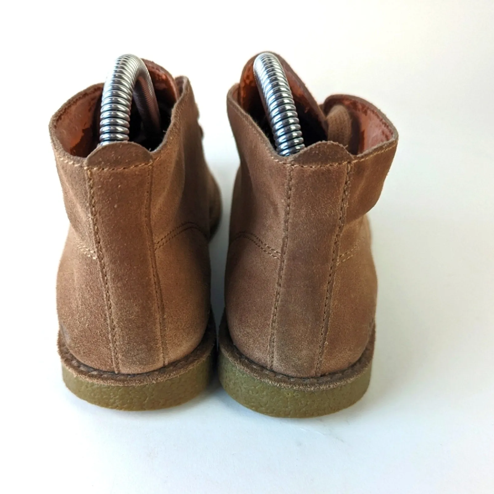 Lucky Brand Brown Suede Emillia Chukka Boots -7.5