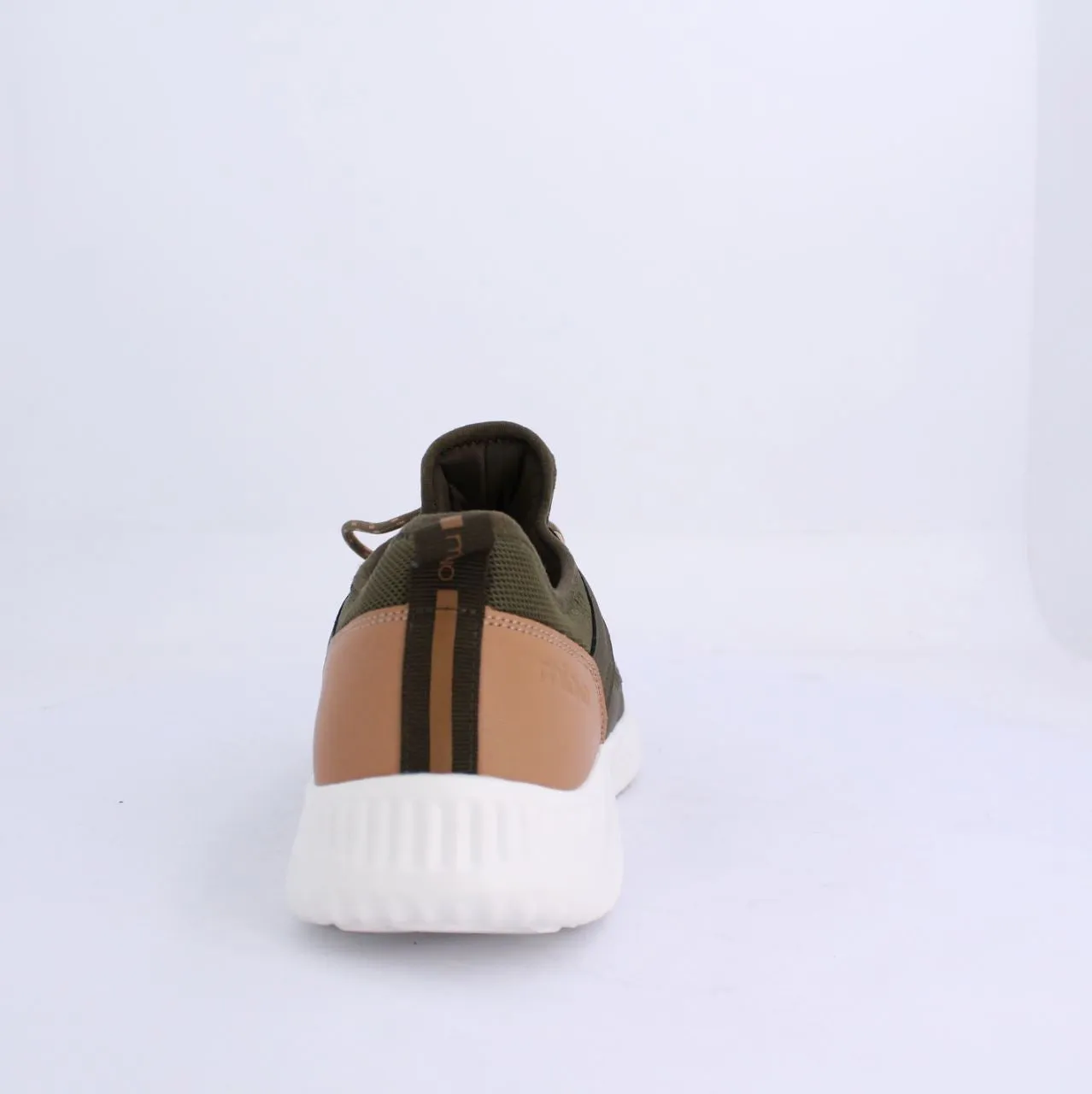LUKI MENS LACEUP TRAINERS-KHAKI