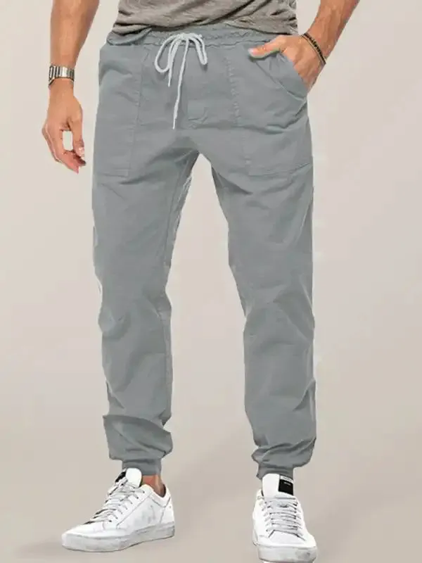 Men’s casual pants trendy loose trousers