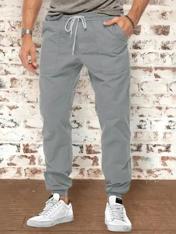 Men’s casual pants trendy loose trousers