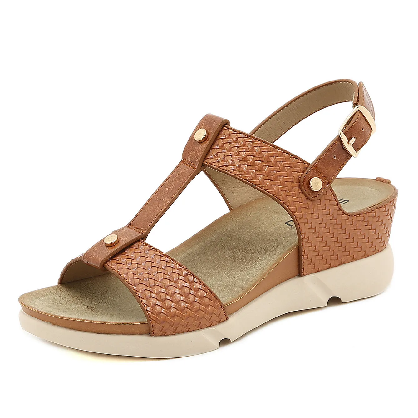 Nanccy Trendy Roman Elegant Woven Comfort Sandals