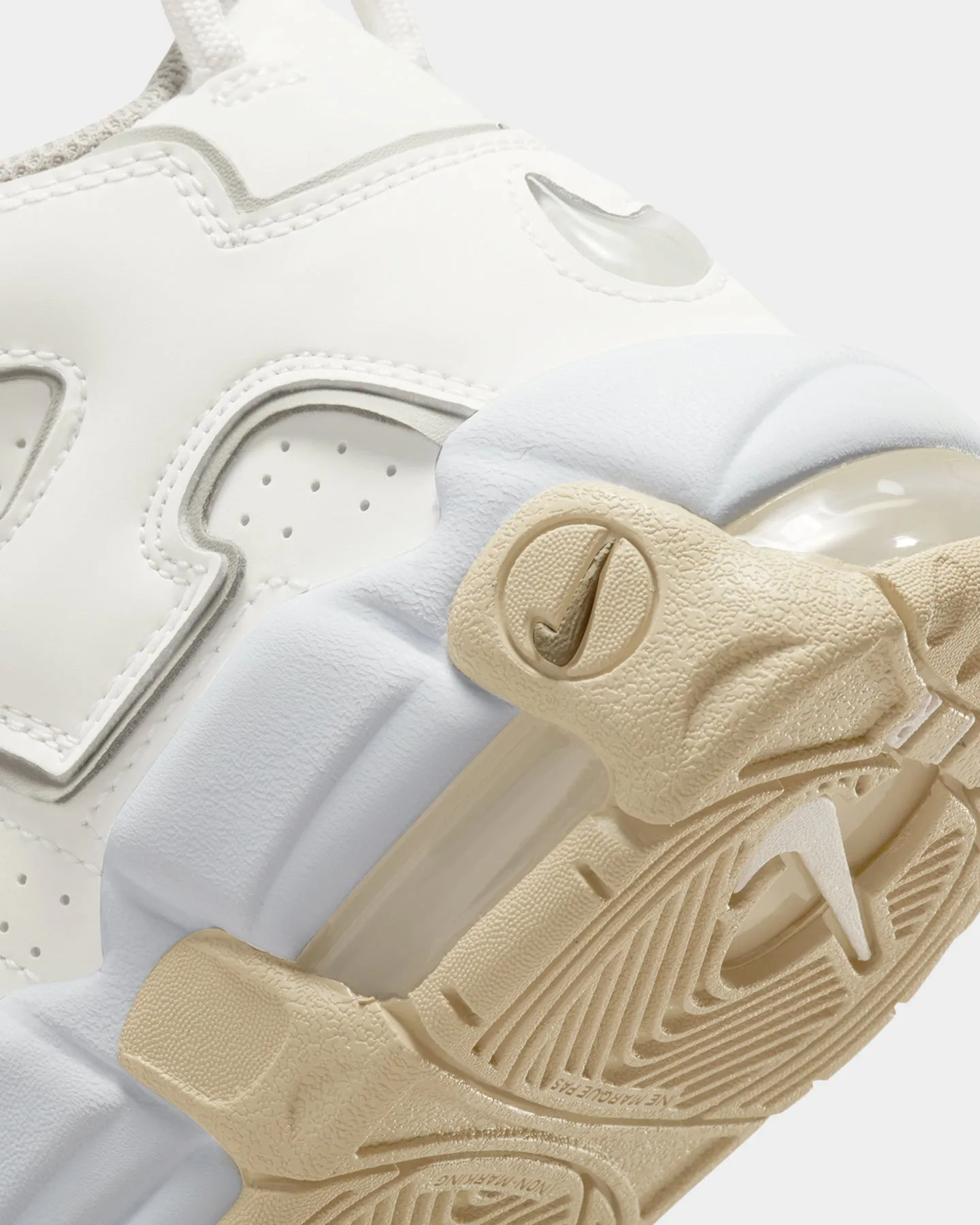Nike Kid's Air More Uptempo (GS) Phantom/Light Iron