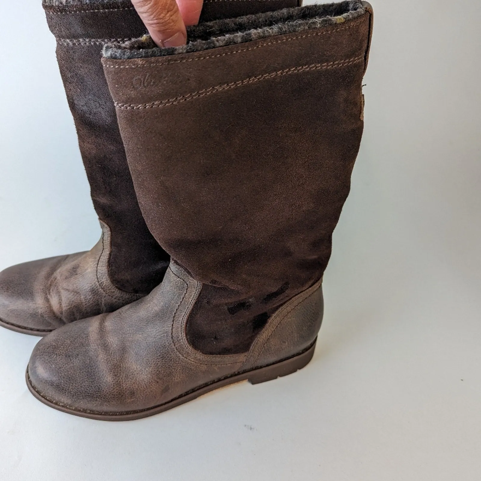 OluKai Women's Haleakala Suede Boots - 7.5