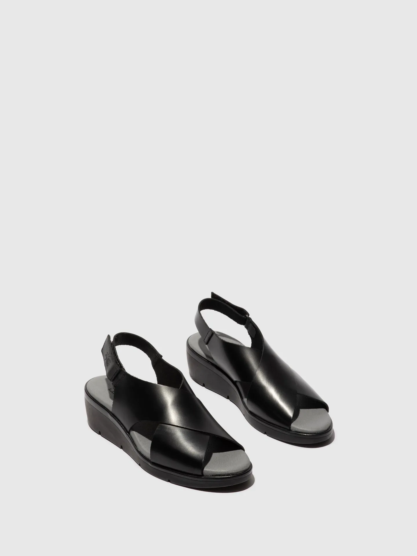 Sling-Back Sandals NABI058FLY BLACK