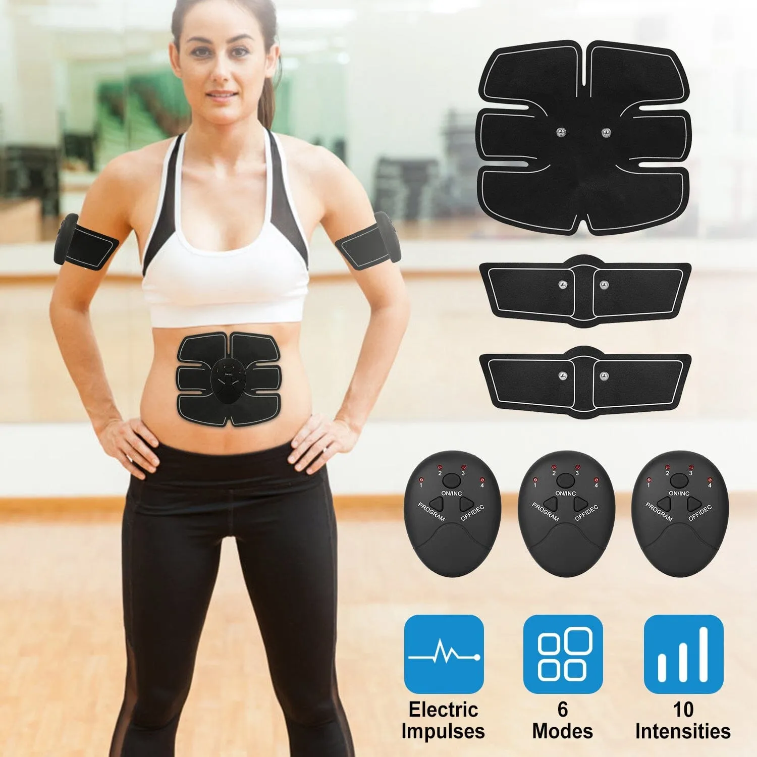 Smart Abs Stimulator Muscle Toning Belt Trainer
