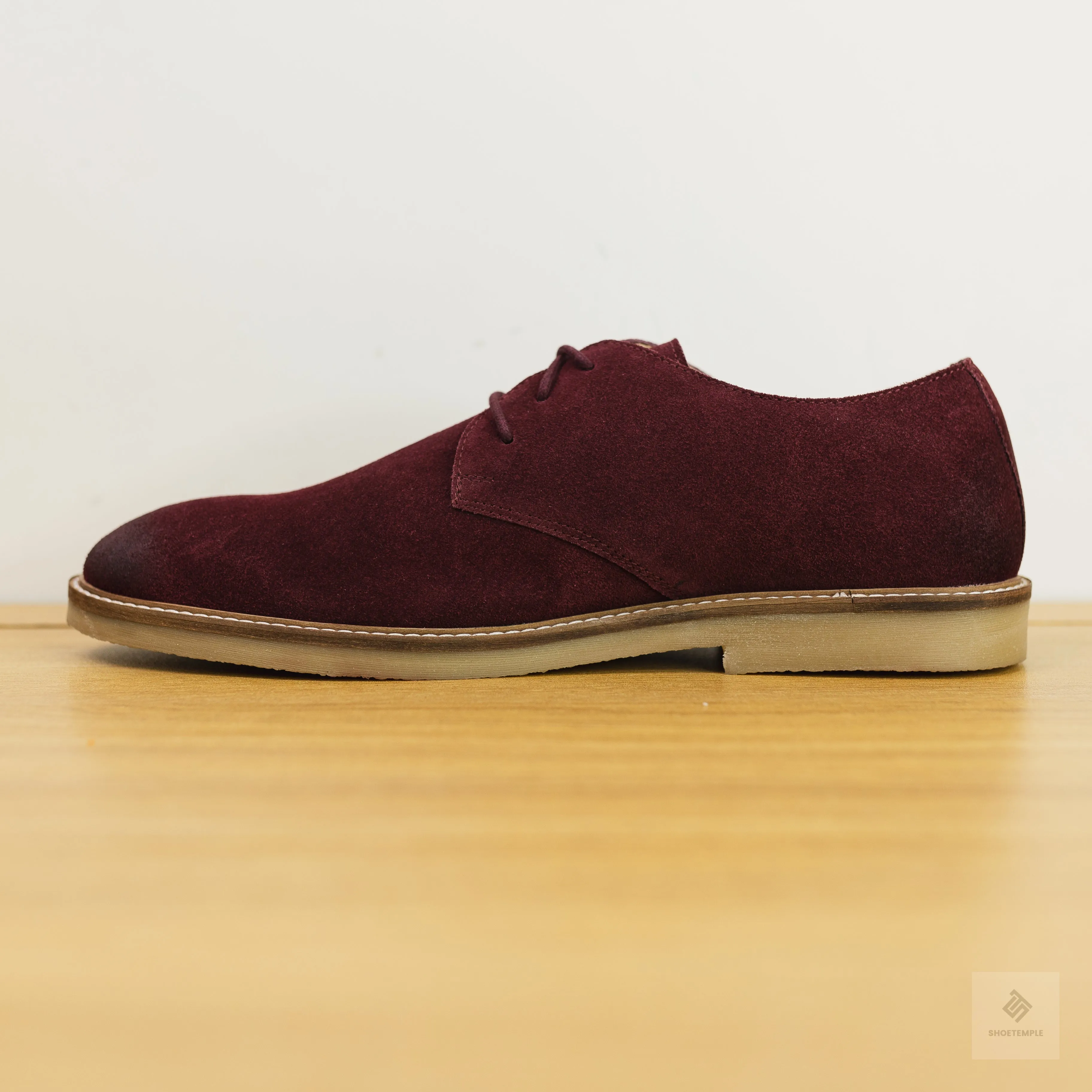 Staple Superio Derby Blucher Suede Shoes
