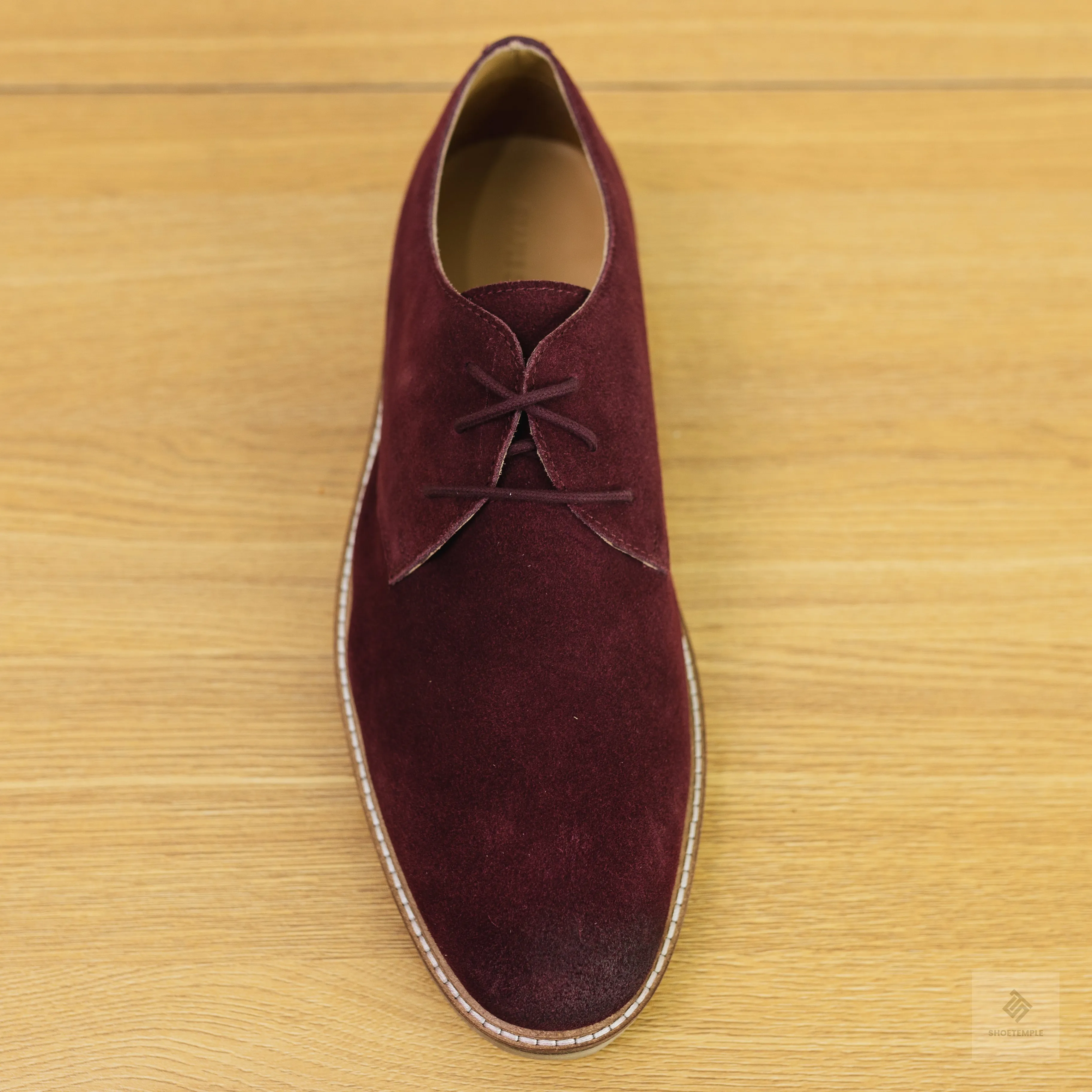 Staple Superio Derby Blucher Suede Shoes