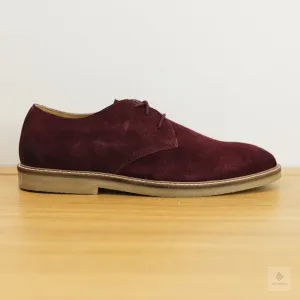 Staple Superio Derby Blucher Suede Shoes