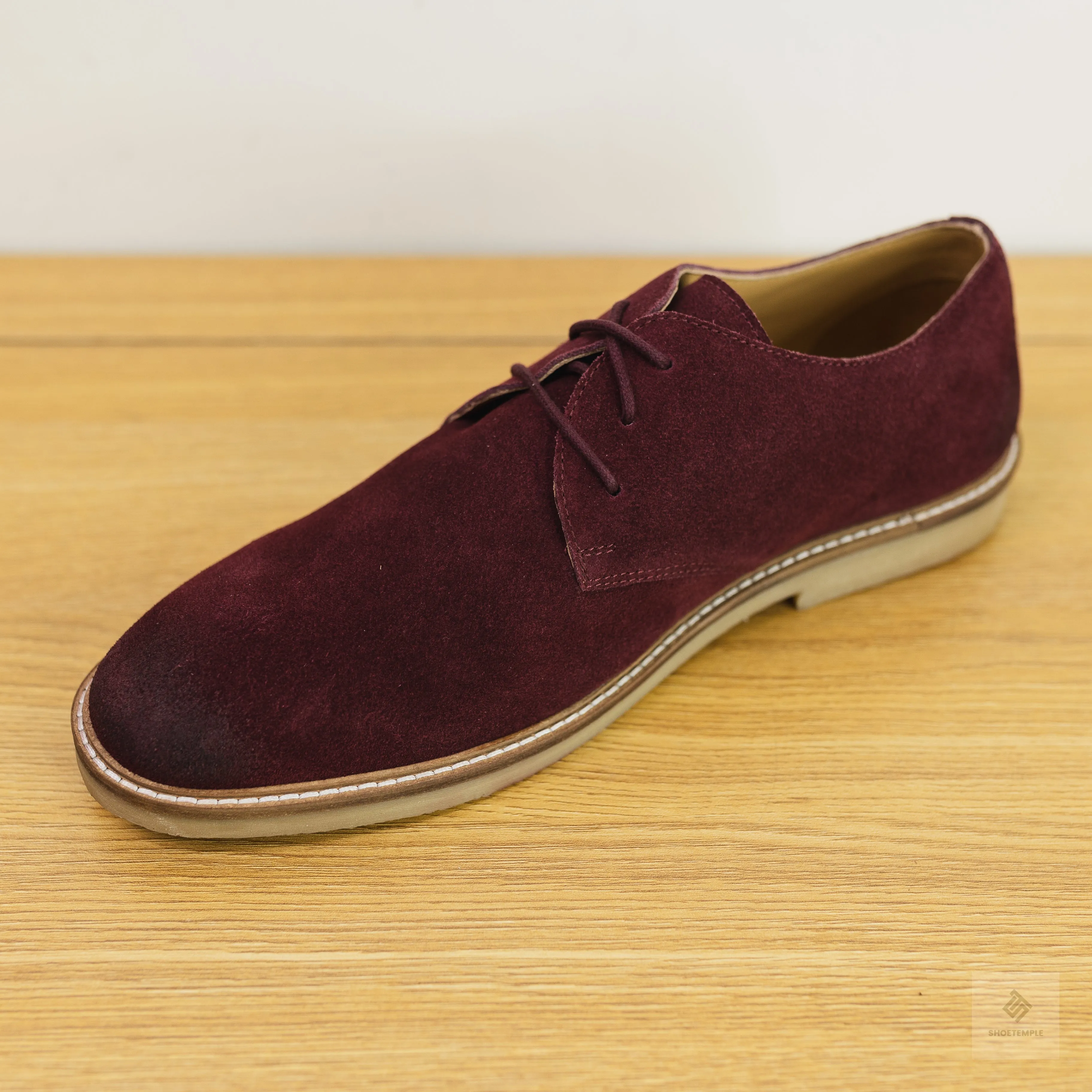 Staple Superio Derby Blucher Suede Shoes