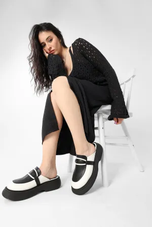 Urban Chunky Clogs - White