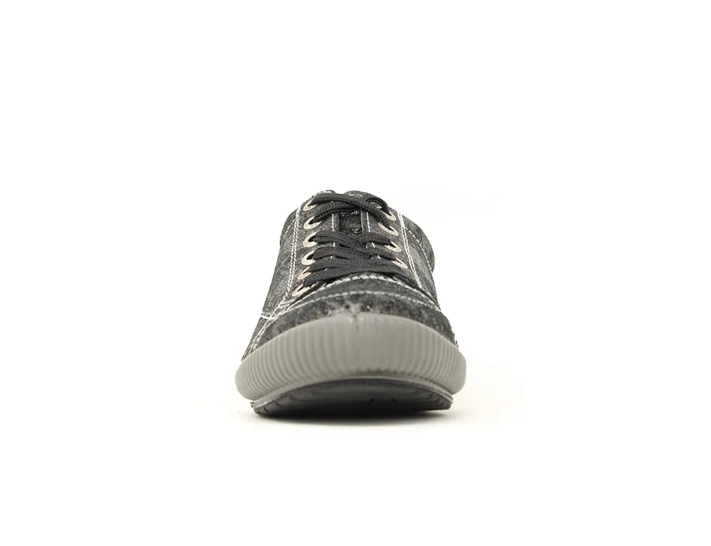 Womens Stable Tanaro Metall Velour Trainers