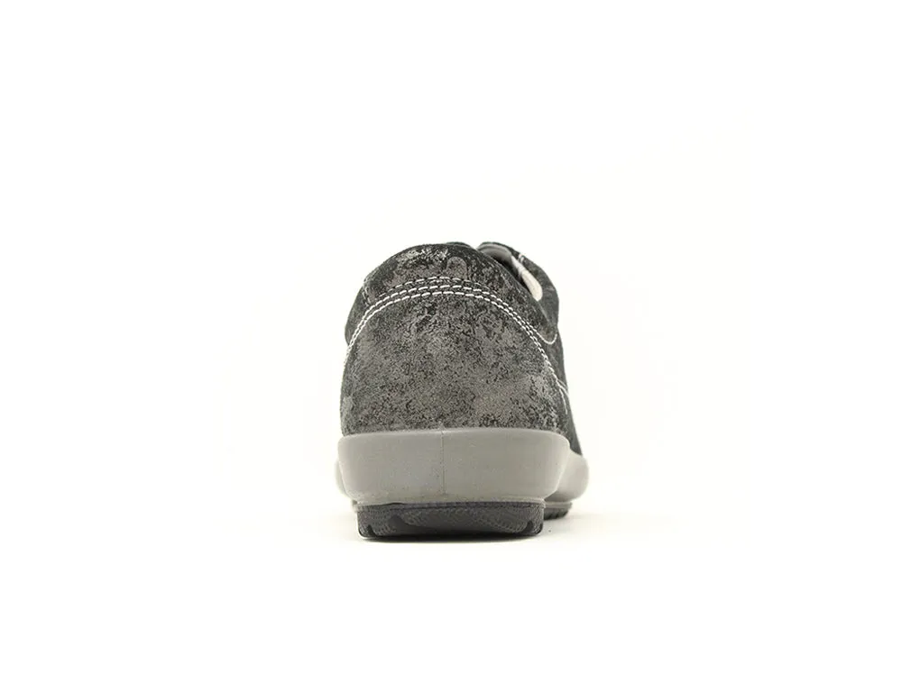 Womens Stable Tanaro Metall Velour Trainers